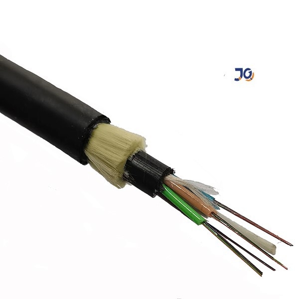 12 Core Outdoor Single Mode SM 9/125 G652D ADSS 12 Fiber Optic Cable  ADSS