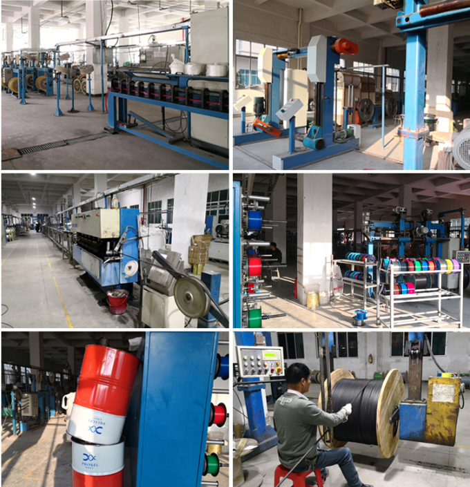 Εσωτερικό LSZH οπτικό καλώδιο 4 πυρήνων 6 πυρήνων 8 πυρήνων 12 πυρήνων 24 πυρήνων 48 πυρήνων μονοτρόπου οπτικών ινών καλώδιο GJFJV 7