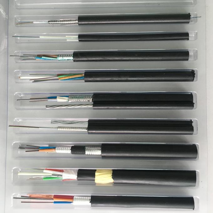 Εξωτερικό καλώδιο οπτικών ινών μικροενεργοποιημένου με αέρα 12-24 πυρήνες G652D 3