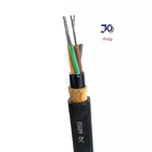 Self Supporting Aerial No Metal ADSS Fiber Optic Cable 12 /24/48 Cores Span 200m