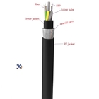Aramid Yarn No Metal Single Mode G652D ADSS Fiber Optic Cable