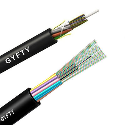 GYFTY Fiber Optic Cable Self Supporting 12 48 Core Direct Buried Duct Underground Outdoor Cable