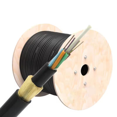 Ποιότητα  ADSS Fiber Optic Cable Single Mode G652D Double Jacket Outdoor Aerial Self Supporting Telecom Cable εργοστάσιο