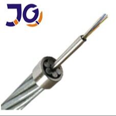 Ποιότητα  OPGW Optical Power Ground Wire Fiber Optic Cable 24 48 Core for Power Transmission Systems εργοστάσιο