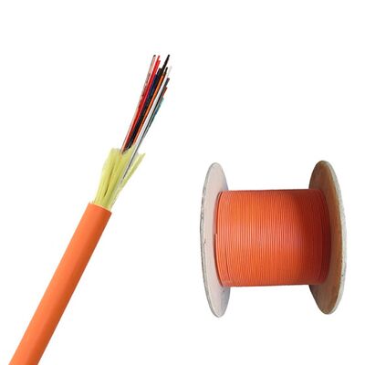 Ποιότητα  GJFJV Multi Mode 6 12 24 Core High Performance Tight Buffered Indoor Optical Cable εργοστάσιο