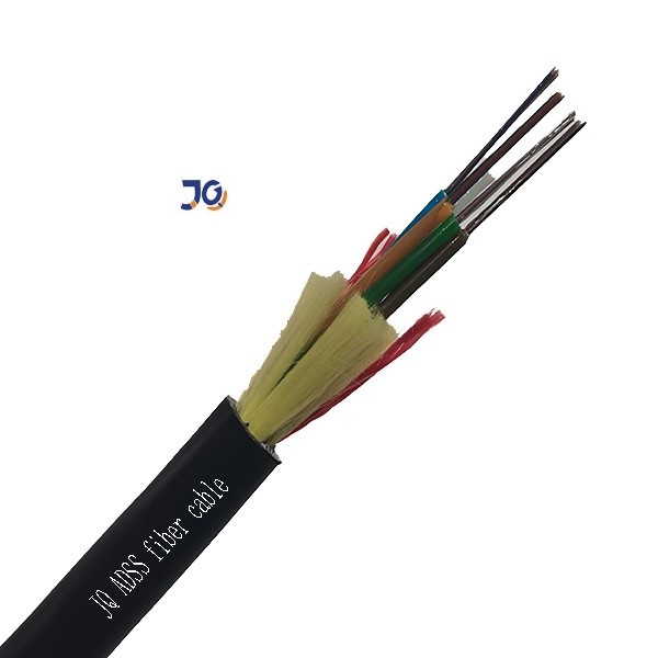 Overhead Single Double Jacket Multi Cores ADSS Fiber Optic Cable 80m