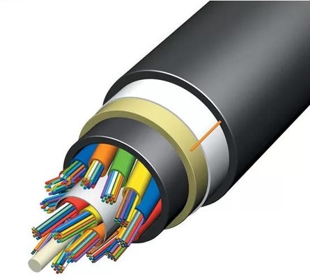 ADSS Optical Cable 4000m / Roll Self Supporting 96 Core Optic Fiber Cable