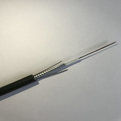 Θωρακισμένος 2 4 6 8 10 12 24 πυρήνας καλωδίων οπτικών ινών GYXTW εναέριος 1km