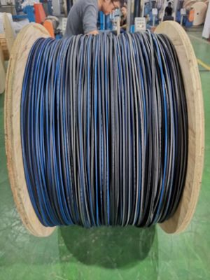 Εξωτερικό 2-288 πυρήνες Υφασματικό οπτικό καλώδιο Αεροδιαβρωτικό αέριο άμεσο θάνατο σωλήνα σωλήνα Yofc Υφασματικό οπτικό καλώδιο 96 48 F