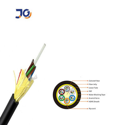 Μετρητής καλωδίων υπερυψωμένων ινών ADSS 8 12 24 48 Κεντρικό μονοτροπικό καλώδιο οπτικών ινών