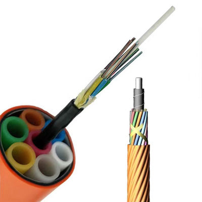 96 πυρήνες GCYFY Air Blown Microduct Fiber Cable Stranded Loose Tube Μετάδοση Δεδομένων Υψηλής Ταχύτητας