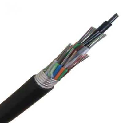 GYTS Armored Underground Fiber Optic Cable 2-288 Core Direct Burial Outdoor Use