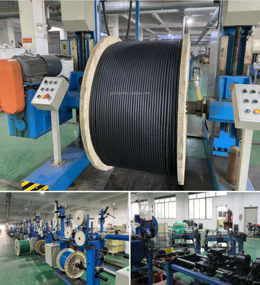 12 24 48 96 144 Κεντρικό άμεσο θαμμένο GYXTW53 Διπλό κάλυμμα διπλή θωράκιση καλώδιο οπτικών ινών