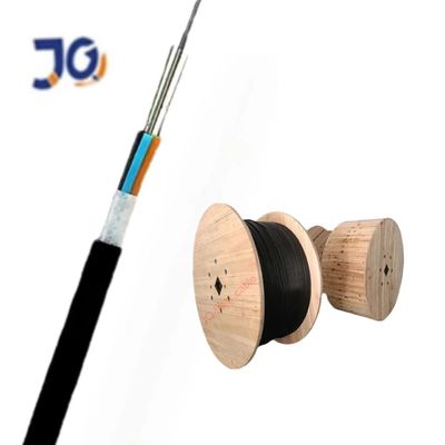 4/6/8/12/24 Πυρήνας μονοτρόπου πολυτρόπου οπτικών ινών GYTY ράβδους χαλαρό σωλήνα ατσάλινη σύρμα αντοχή μέλος