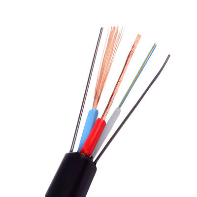 OEM Composite Fiber Cable Προσαρμοσμένο εξωτερικό οπτικό ινώδες + καλώδιο ρεύματος 4 8 12 24 πυρήνες Υβριδικό καλώδιο οπτικών ινών