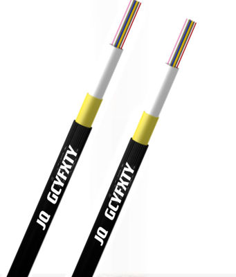 4 6 8 12 24 πυρήνες μονοδιαχείρισης μικρο-αγωγού unitube αέρα φουσκωμένο οπτικό καλώδιο ινών GCYFXTY