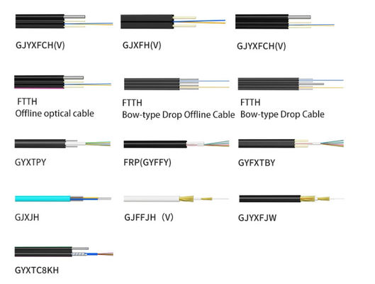 GJYXCH Ftth Fiber Cable G652D G652A Οπτικό καλώδιο