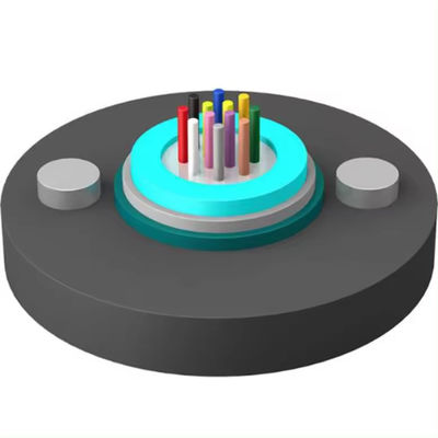 4 6 8 12 24 πυρήνες GYXTZW Unitube Καλώδιο αντιφλεγμονώδους καλωδίου μονοτρόπου εξωτερικού καλωδίου οπτικών ινών LSZH Jacket