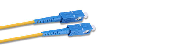 SC/SC Fiber Optic Patch Cord Single Multi mode Fiber για FTTH 1m 2m 5m 10m