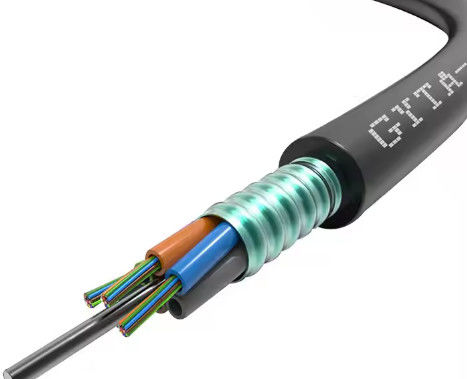 48 72 96 144 288 Κεντρικό καλώδιο οπτικών ινών με χαλαρό σωλήνα GYTA GYTS καλώδιο επικοινωνίας που θάβεται σε αγωγό
