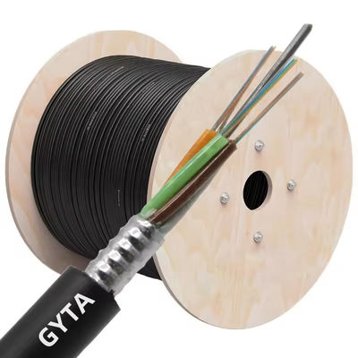 Εξωτερικό καλώδιο οπτικών ινών GYTA/GYTS 12/24 Core Single Mode G652D