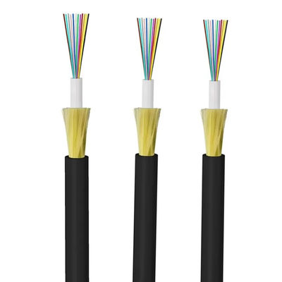 4 8 12 Core GYFXTH Unitube Glass Yarn Αραμιδικό νήμα Μη μεταλλικό καλώδιο οπτικών ινών JET καλώδια οπτικών ινών