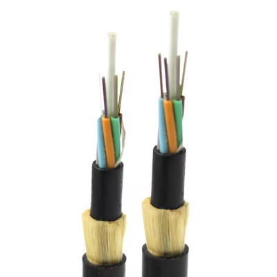 72 πυρήνας 96 χιλιοστά ADSS Cable de fibra optica