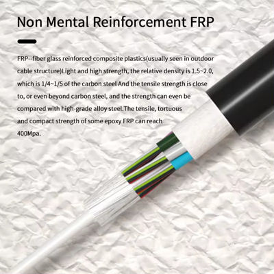 Χονδρική τιμή GYFTY 12 πυρήνες μεμονωμένου τρόπου εξωτερικού εναέριου οπτικού καλωδίου