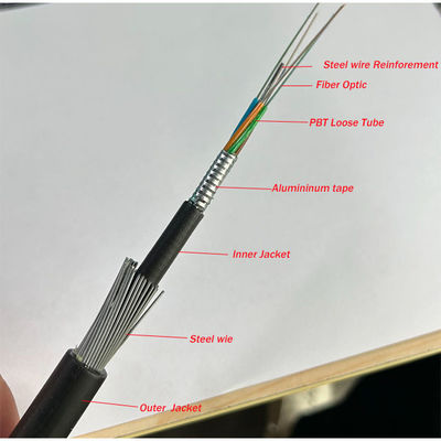 Υπόγεια υποβρύχια οπτικά καλώδια GYTA33 Υπόγεια οπτικά καλώδια
