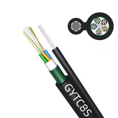 Φωτογραφία 8 Τύπος καλωδίου GYTC8S GYTC8A 60 πυρήνας 72 πυρήνας καλωδίου οπτικών ινών 1 χλμ. τιμή
