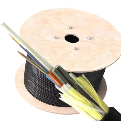 OEM Aerial ADSS Single Jacket 96 Core Single-mode Fiber Optic Cable 1km τιμή για διαφορετικές γραμμές ηλεκτρικής ενέργειας τάσης