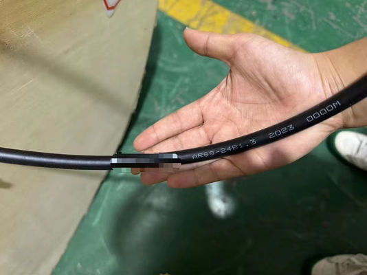 Δυναμικό καλώδιο οπτικών ινών ADSS 144 Κεντρικό εξωτερικό καλώδιο ινών G657A G652D