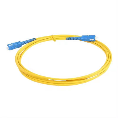 2.0mm 3.0mm SC UPC προς SC UPC Duplex Jumper 1m 2m 3m 5m SM MM G652d SC Fiber Optic Patch Cord Patchcord