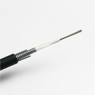 SM Μονότροπος εξωτερικό καλώδιο οπτικών ινών GYXTW53 GYXTW πολυτρόπος OM3 12 πυρήνες