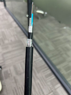 Μονότροπος G652D 24 48 πυρήνας οπτικό καλώδιο άμεσης ταφής οπτικών ινών GYTA53