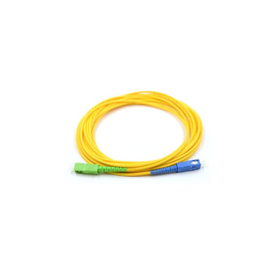 Καλή ποιότητα SC/UPC-SC/APC Μονότροπος Simplex Duplex 2.0 3.0MM LSZH Οπτικό ινώδες καλώδιο.