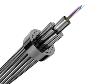 Οπτικό καλώδιο γης OPGW Εξωτερικό εναέριο καλώδιο οπτικών ινών