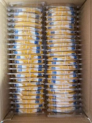 SC/UPC-SC/APC Μονότροπος Πολυτρόπος Φύλλα Οπτικής Τάμπας Φύλλα Pigtail 3m 5m 10m 3,0mm LSZH