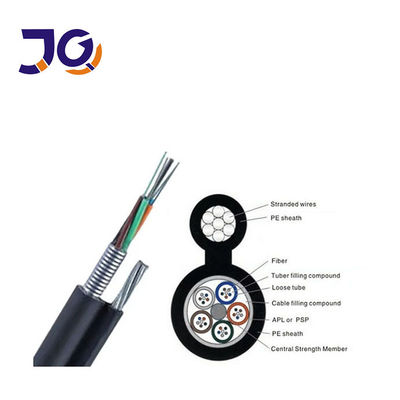 GYTC8S Σχήμα 8 Υφασματικό οπτικό καλώδιο 24 48 72 96 Κέντρο Υφασματικό οπτικό καλώδιο Τεθωρακισμένο οπτικό καλώδιο