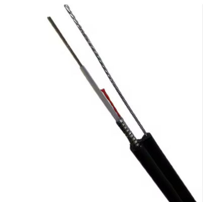 Οπτικό καλώδιο ίνας Figure 8 θωρακισμένο με χαλύβδινο αγγελιοφόρο αυτοφερόμενο FRP