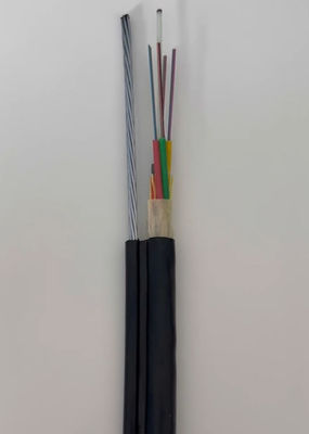 Οπτικό καλώδιο ίνας Figure 8 θωρακισμένο με χαλύβδινο αγγελιοφόρο αυτοφερόμενο FRP