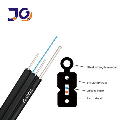 Δικτυακό δίκτυο FTTH εσωτερικού και εξωτερικού GJYXFCH GJXFH 1 2 4 Core LSZH