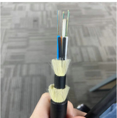 Εξωτερικό MultiMode / Single Mode 4 8 12 24 48 Κεντρικό καλώδιο οπτικών ινών ADSS