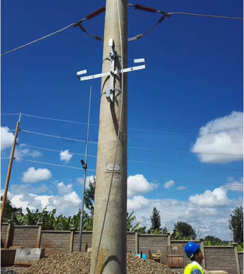 Πύργος καλωδίων ADSS με ίνες από άνω και στήλες συναρμολόγησης καλωδίων αποθήκευσης για χρήση πόλων