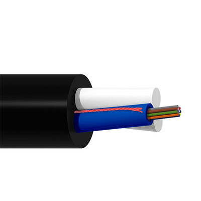 ASU Fiber Optic Cable Mini Adss Single Mode Μη μεταλλικό 12 πυρήνες αυτοβοηθούμενο
