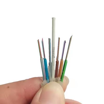 GCYFY Air Blown Fiber Optic Micro Cable 24 48 96 Core Optical Fiber for Duct Network Installation Lightweight
