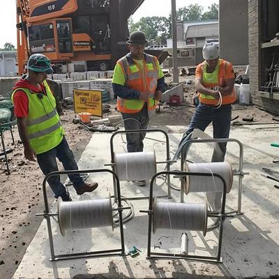 Πτυσσόμενο Εργαλείο Τοποθέτησης Καλωδίων Οπτικών Ινών Patch Cord Drop Rack για Παρακολούθηση Κατασκευών