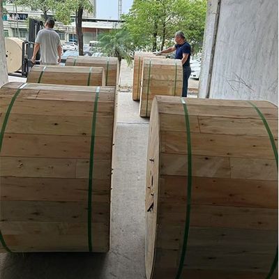 Οπτική ίνα 24 48 96 ινών ADSS Span200m 48 96 144 πυρήνων Single/Double Jacket ADSS ASU Fiber Optic Cable