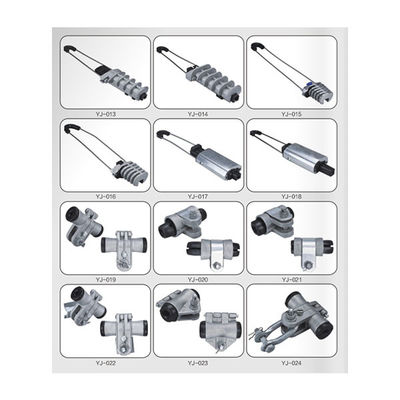 Προσχηματισμένη λαβή τύπου Αλουμινίου κράματος χάλυβα 70KN για 6-15mm καλώδιο