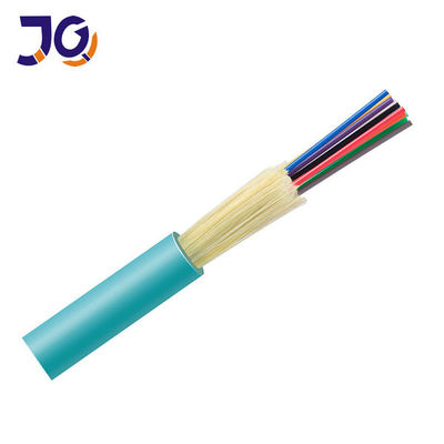 GJFJV10 24 Core Multimode Indoor Fiber Optic Cable OM1 OM2 OM3 LSZH Δίκτυο Gigabit